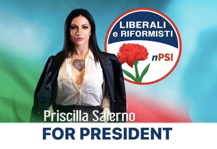 La candidata alla Presidenza della Regione Lombardia del Nuovo Psi
